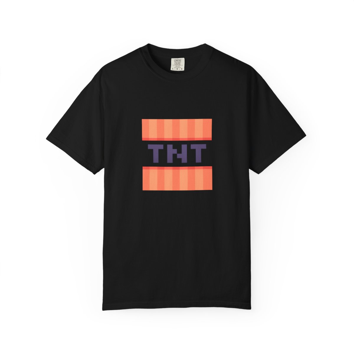 Minecraft TNT Block Pixel Art T-Shirt