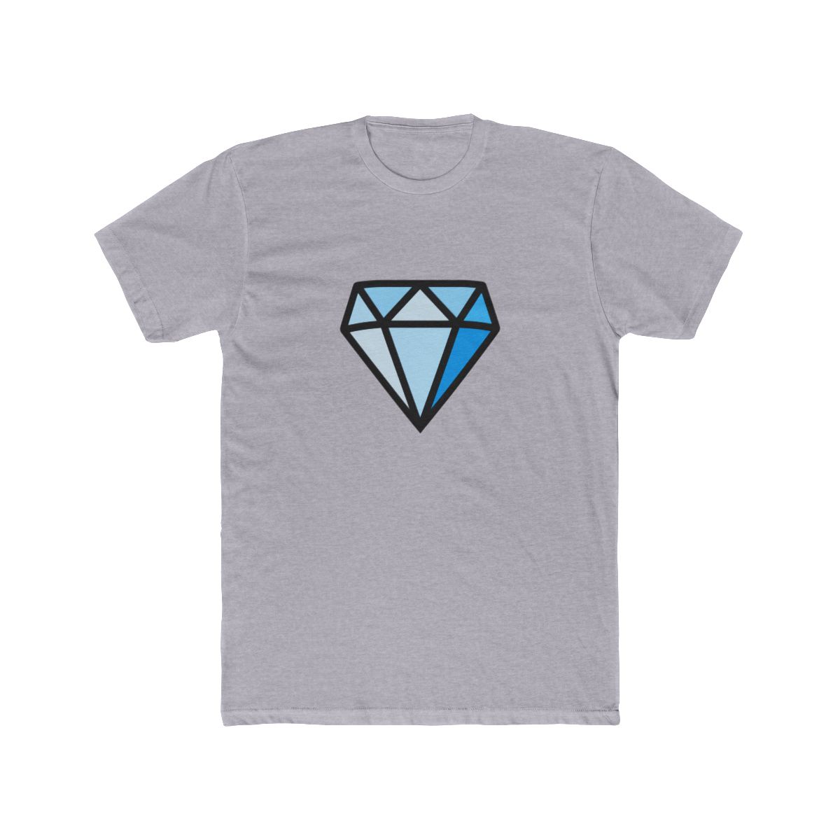 Bold Minecraft Diamond Sticker Graphic T Shirt