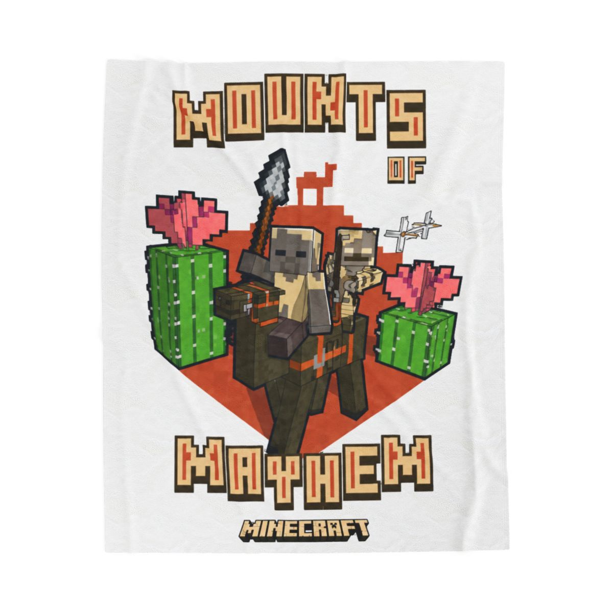 Minecraft Sherpa Blanket Mounts of Mayhem