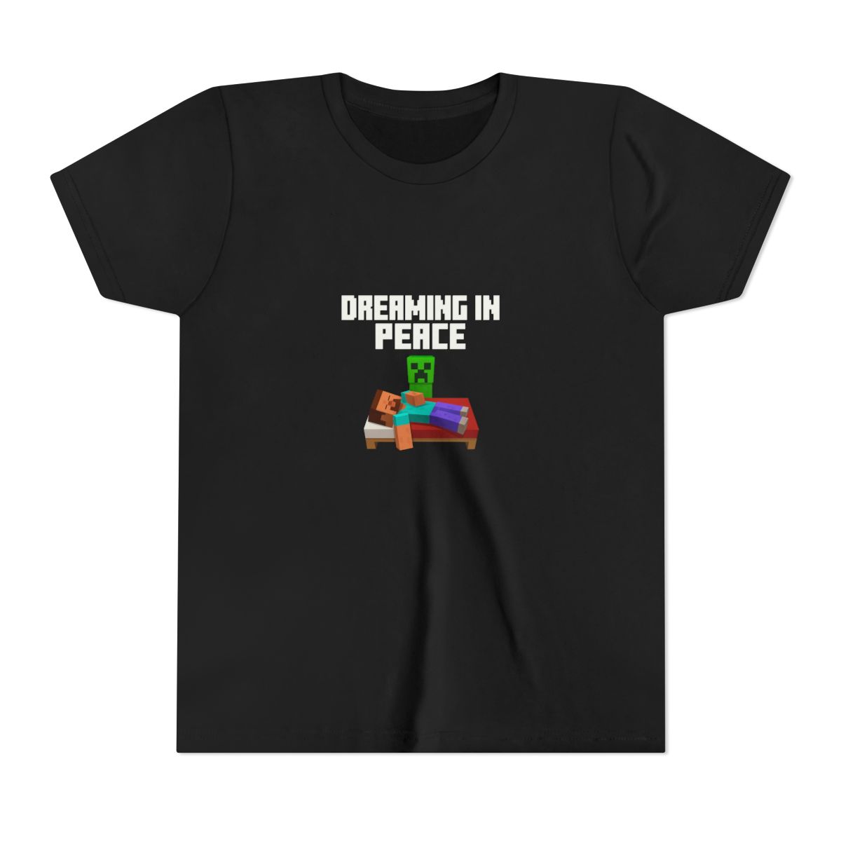 Minecraft Dreaming in Peace Kids T-Shirt