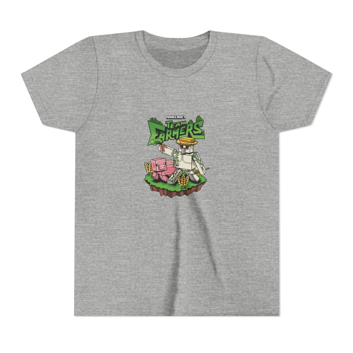 Minecraft Kids T Shirt Team Farmers